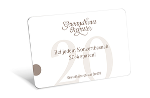 Gewandhausorchester Card 20