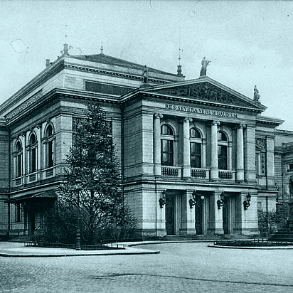 Das 2. Gewandhaus 1920