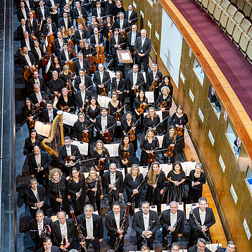 Gewandhausorchester in der Oper Leipzig am 13.01.2023