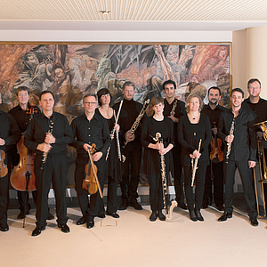 Das Foto zeigt das Ensemble Sinfonietta Leipzig.